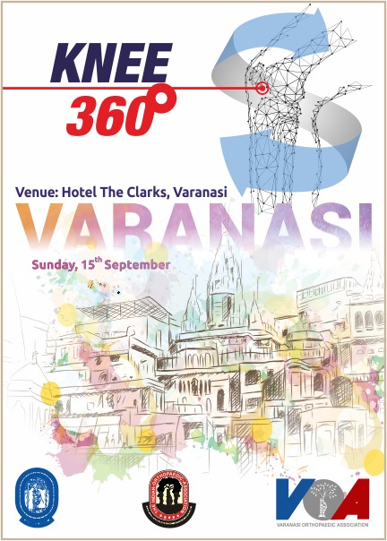Knee 360 Varanasi event artwork